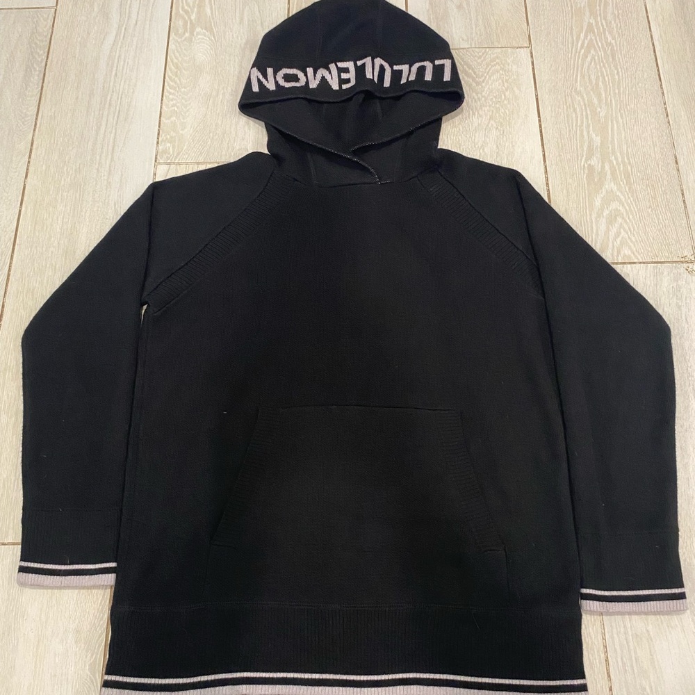 Lululemon Black Sweater Hoodie